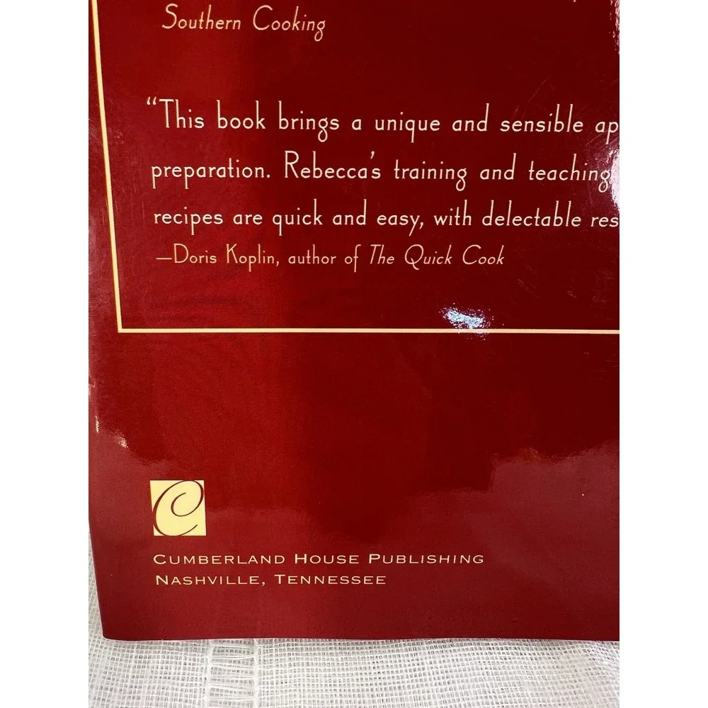 Rebecca Lang Signed‎ Southern Entertaining 2004 First Edition HC Cookbook